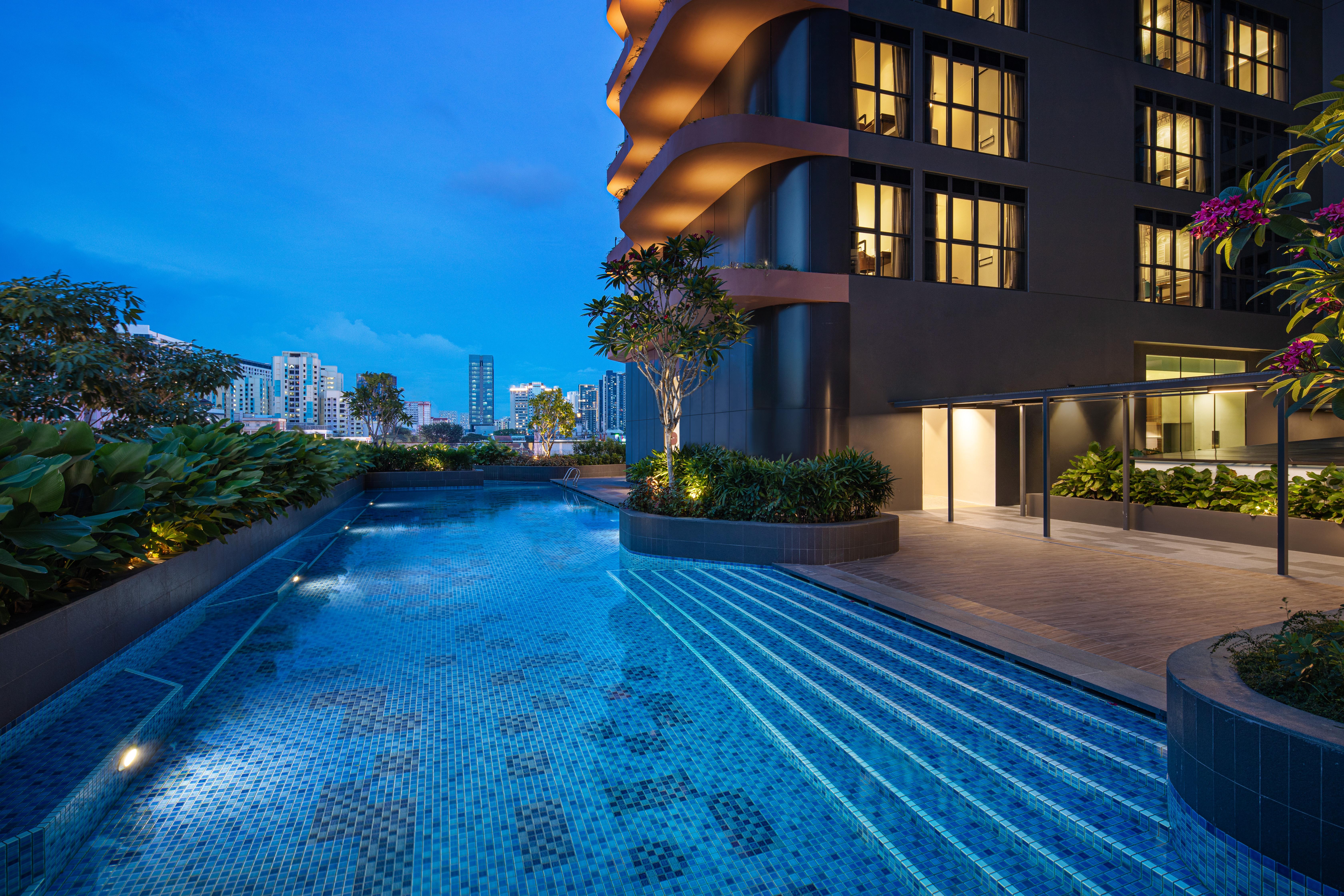 시타딘 로초르 싱가포르 아파트 호텔 외부 사진